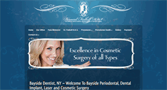 Desktop Screenshot of baysidedentist.com